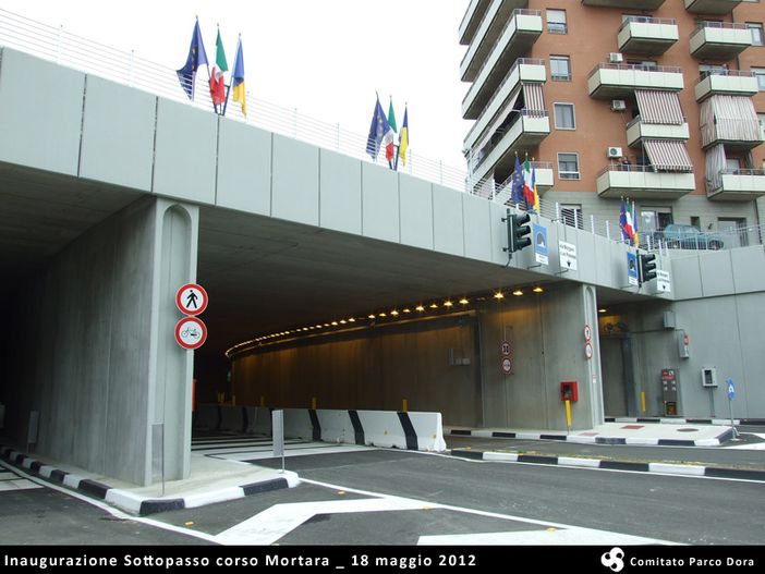 Corso Mortara, sottopasso chiuso sabato 14 luglio