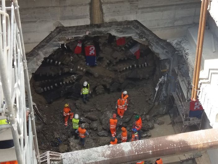 Ovazione alla stazione Lingotto: è arrivata la Talpa Masha