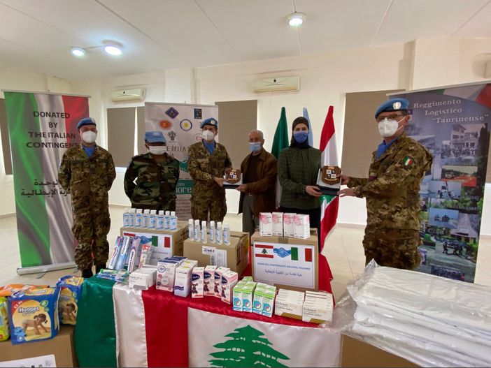 Gli angeli della “Taurinense” a supporto della popolazione libanese