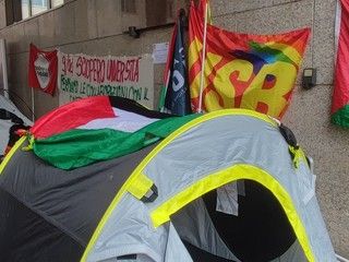 I collettivi universitari torinesi lanciano la 'tendata studentesca Free Palestine'