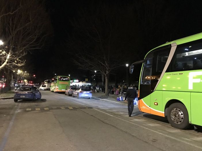 Il Terminal Bus di corso Vittorio, immagine di repertorio