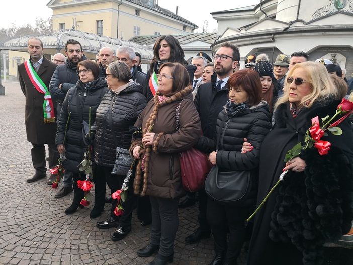 Torino ricorda i 7 operai morti nel rogo della Thyssen Torino ricorda i 7 operai morti nel rogo della Thyssen