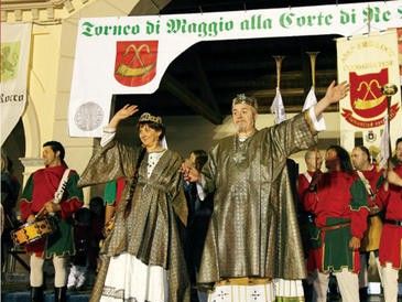 Cuorgnè propone un tuffo nel Medioevo con il 'Torneo di Maggio alla corte di Re Arduino'