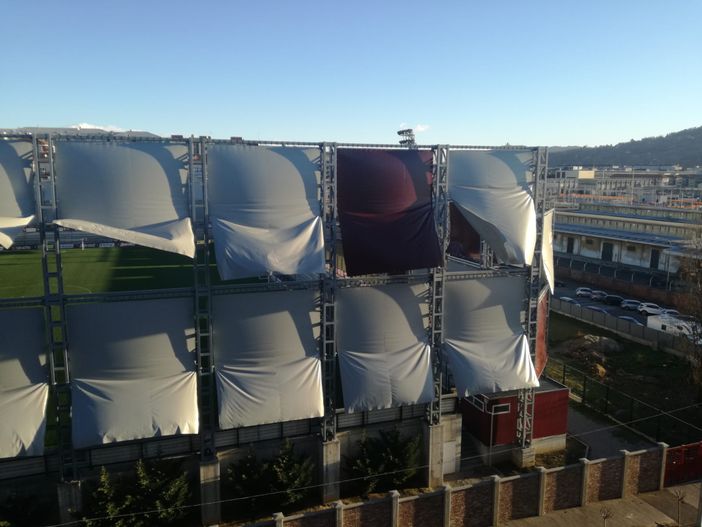 teli di protezione mossi dal vento teli di protezione mossi dal vento