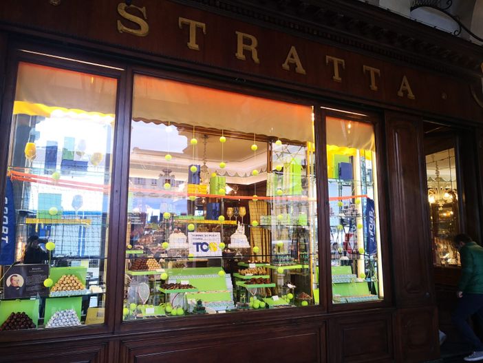 vetrine del centro di torino