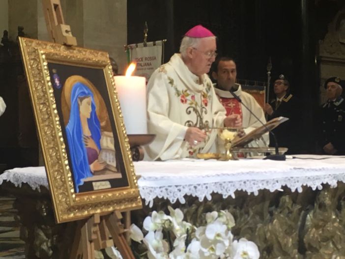 Virgo fidelis, Nosiglia: &quot;Protegge chi svolge il servizio e tutti coloro che sono in condizioni difficili&quot;