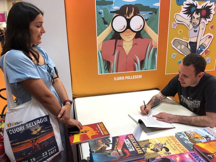 Zerocalcare al Salone Zerocalcare al Salone