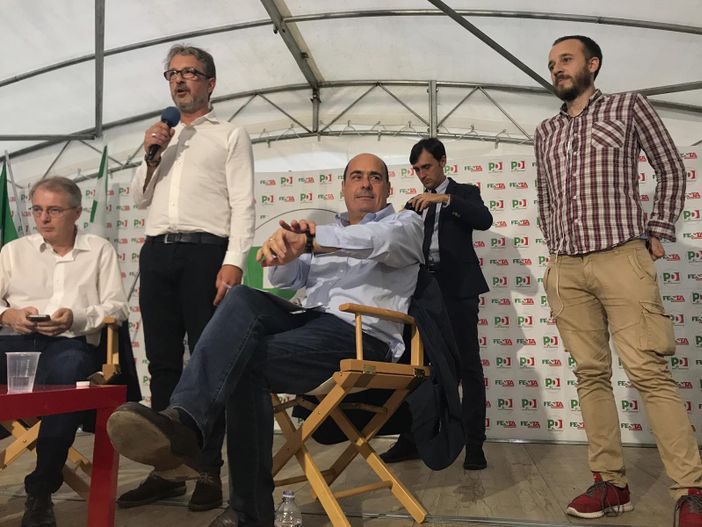 Zingaretti alla Festa dell’Unità di Torino: “Senza il Pd Salvini sarebbe premier, l’odio andava fermato”