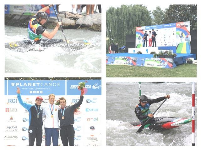 Brilla d’argento italiano la penultima giornata di gare mondiali all’ICF Canoe Slalom Junior &amp; Under23 World Championships  di Ivrea