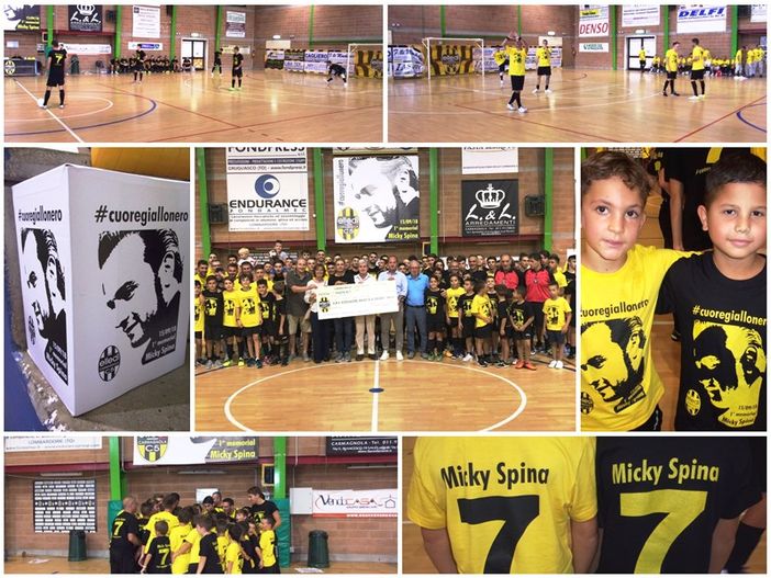 Elledì Carmagnola calcio a 5: tutti vincitori e nessuno sconfitto al memorial &quot;Micky&quot; Spina