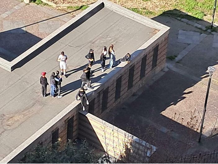 I ragazzini sul tetto del garage I ragazzini sul tetto del garage