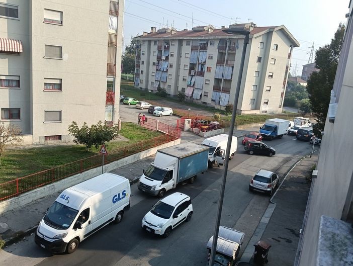 Problemi di viabilità in strada del Cascinotto Problemi di viabilità in strada del Cascinotto