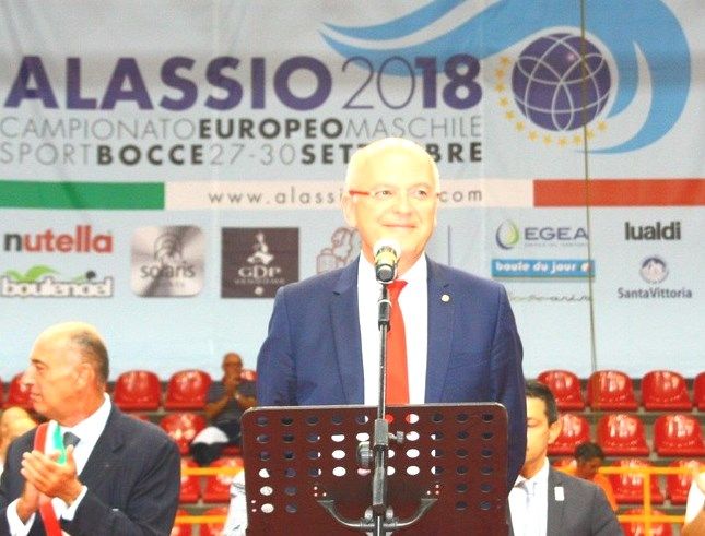 Il presidente del Comitato Organizzatore Carlo Bresciano