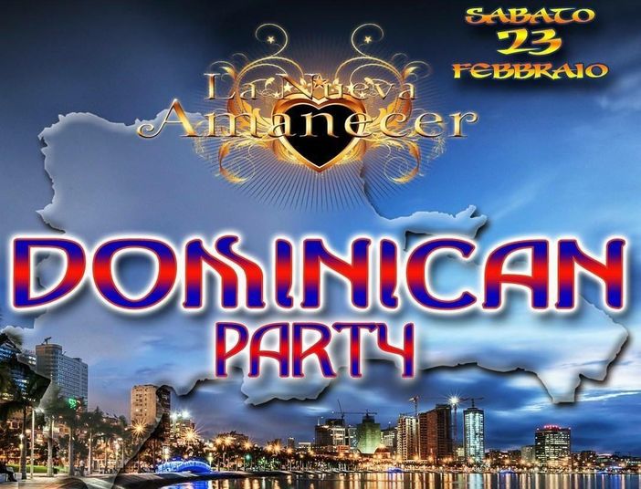 “Dominican Party” alla Nueva Amanecer