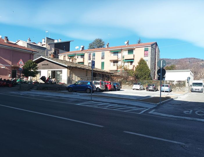Il nuovo parcheggio
