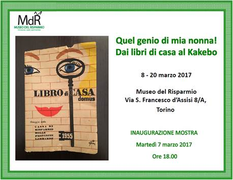 Domani a Torino si inaugura la mostra "Quel genio di mia nonna!" Domani a Torino si inaugura la mostra "Quel genio di mia nonna!"