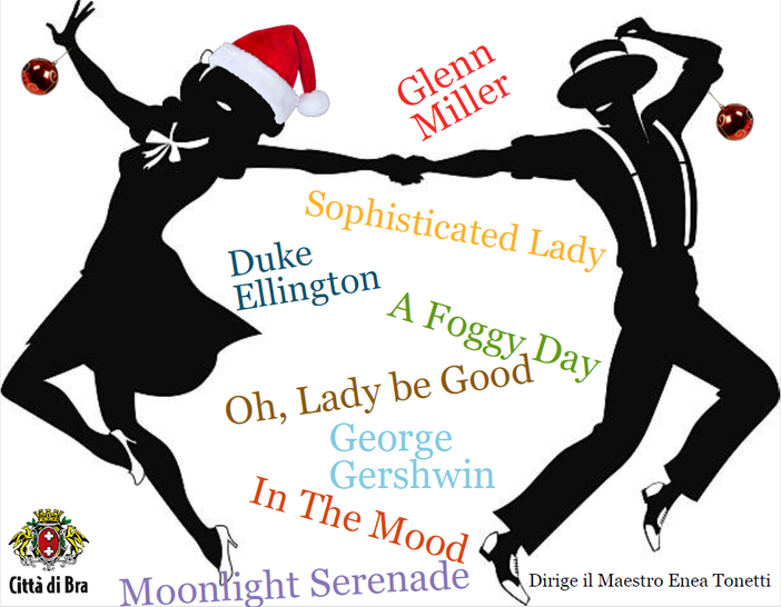 A Bra, nel Cuneese, la Banda Musicale Giuseppe Verdi vi invita al concerto “Natale in Swing!”