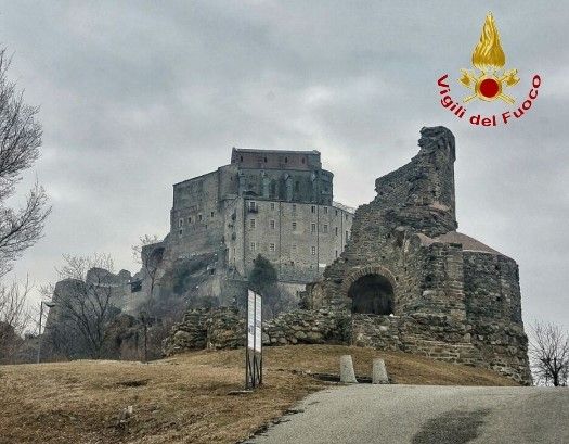 Torino, terminata la messa in sicurezza tetto dell'Abbazia Sacra San Michele