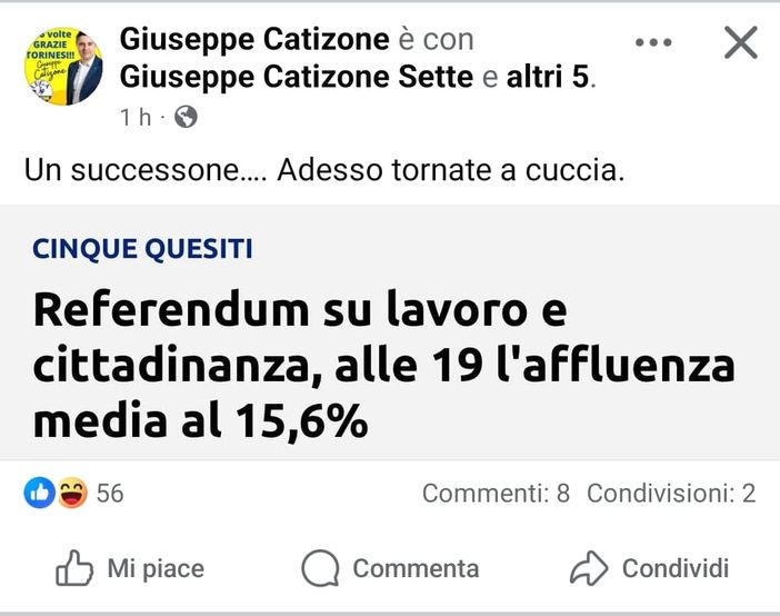 Il capogruppo del M5S Russi replica: "Gli elettori meritano rispetto"