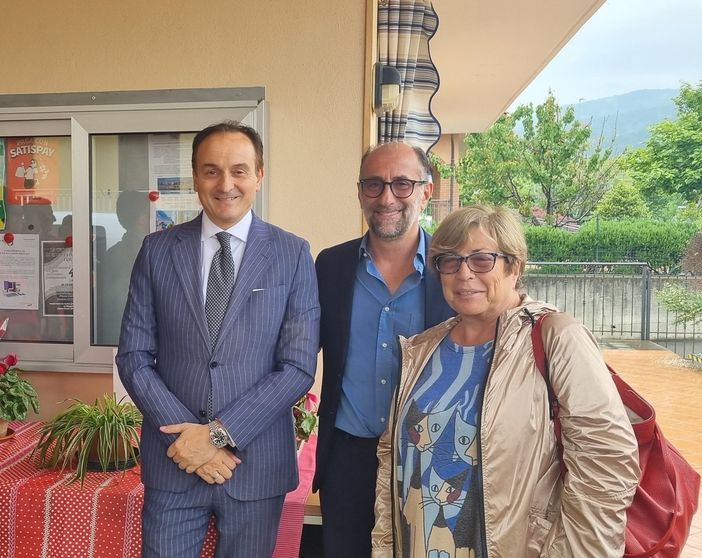 Da sinistra Cirio, Delmirani e Cavallo Da sinistra Cirio, Delmirani e Cavallo