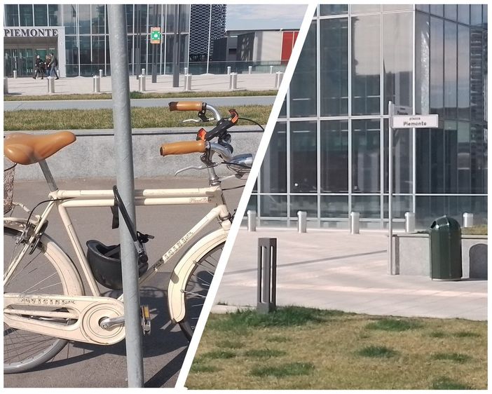 Vita dura per i ciclisti in piazza Piemonte, non si può legare le bici davanti alla Regione: "Ne va del decoro del Grattacielo" Vita dura per i ciclisti in piazza Piemonte, non si può legare le bici davanti alla Regione: "Ne va del decoro del Grattacielo"
