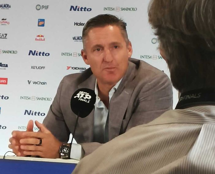 Il presidente dell'Atp Andrea Gaudenzi