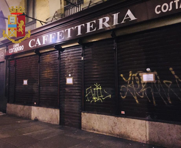 Sospesa dal Questore di Torino per 15 giorni la licenza di un bar del centro