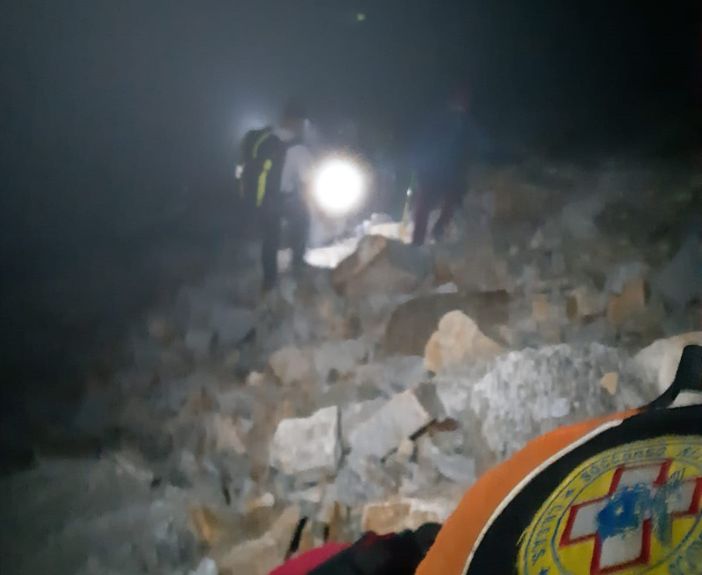soccorso alpino notte