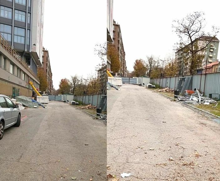 Sei anni di cantiere davanti a Palazzo Nuovo: il controviale resta off limits per le auto