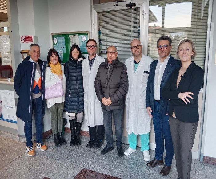 Ospedale di Cuorgnè, incontro tra il consigliere regionale Fava, l'assessore alla sanità Riboldi e il personale sanitario Ospedale di Cuorgnè, incontro tra il consigliere regionale Fava, l'assessore alla sanità Riboldi e il personale sanitario