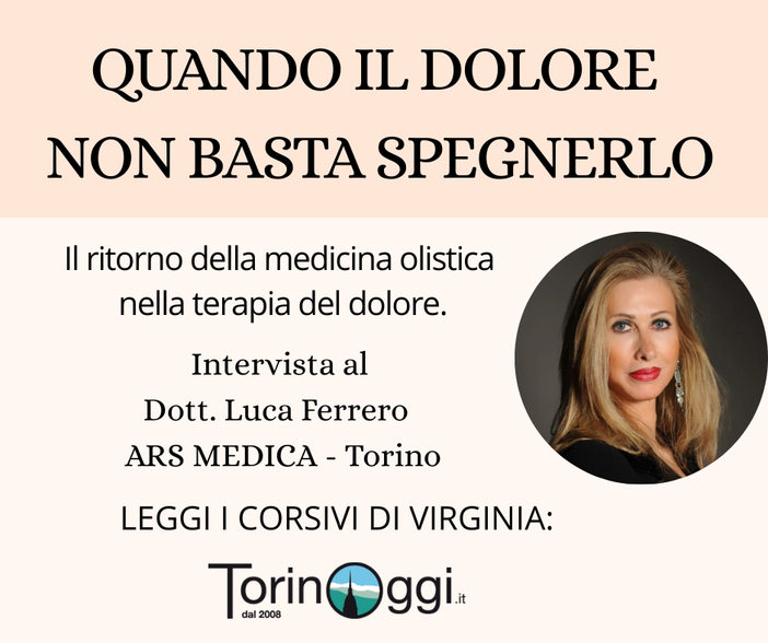 Quando il dolore non basta spegnerlo