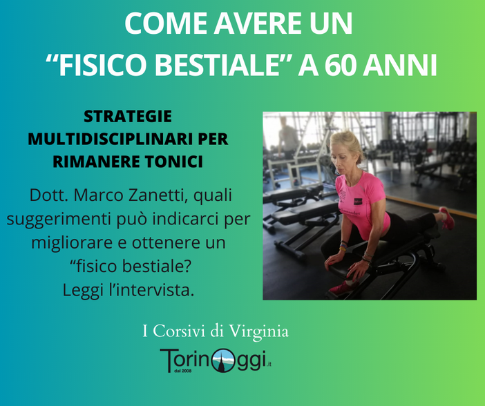 Volantino con persona che fa ginnastica Volantino con persona che fa ginnastica