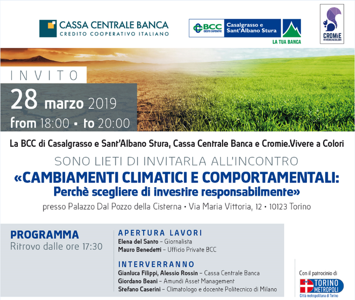 Investimenti responsabili e cambiamenti climatici: cosa cambia nel mondo finaziario?