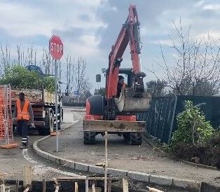 A Nichelino partiti i lavori di riqualificazione di via Prali