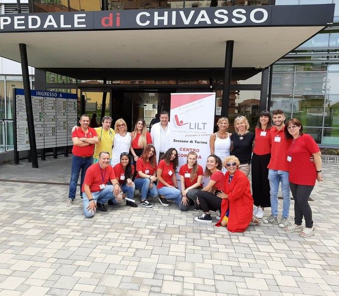 I ragazzi della scuola che avevano partecipato al progetto