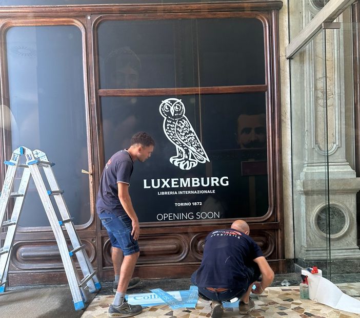 La libreria Luxemburg apre in Galleria Subalpina: lo scrigno letterario di Torino resiste al 'caro affitti'