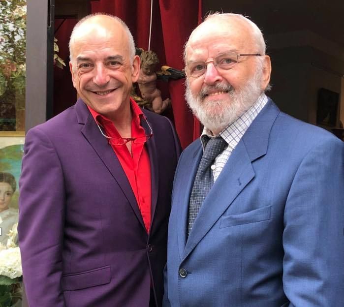 Da sinistra Samy e Guido Odin Da sinistra Samy e Guido Odin