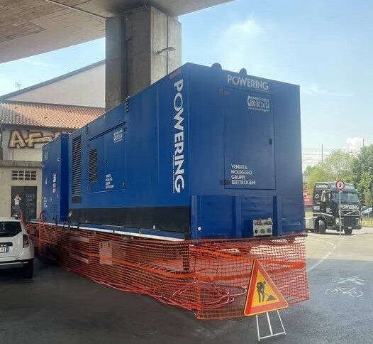 Una delle power station utilizzate per superare l'emergenza blackout