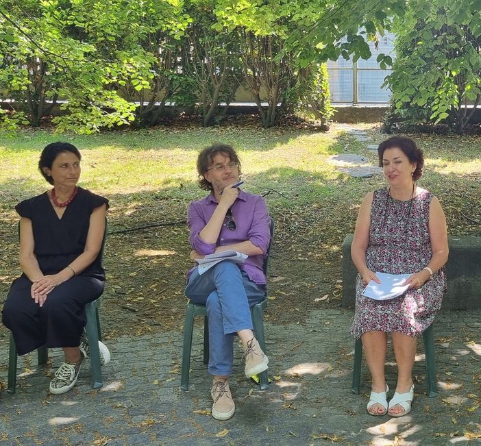 Un passaggio della conferenza di presentazione della rassegna