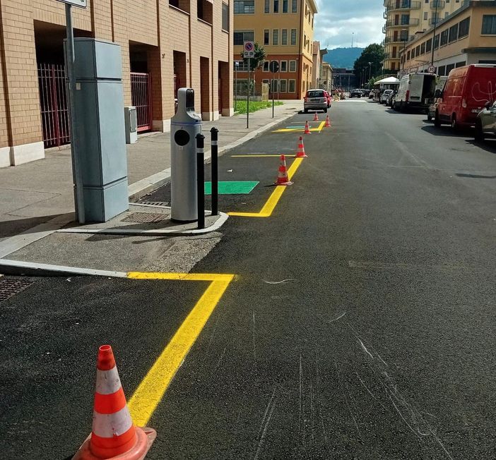 Iniziati i lavori in via Ternengo Iniziati i lavori in via Ternengo