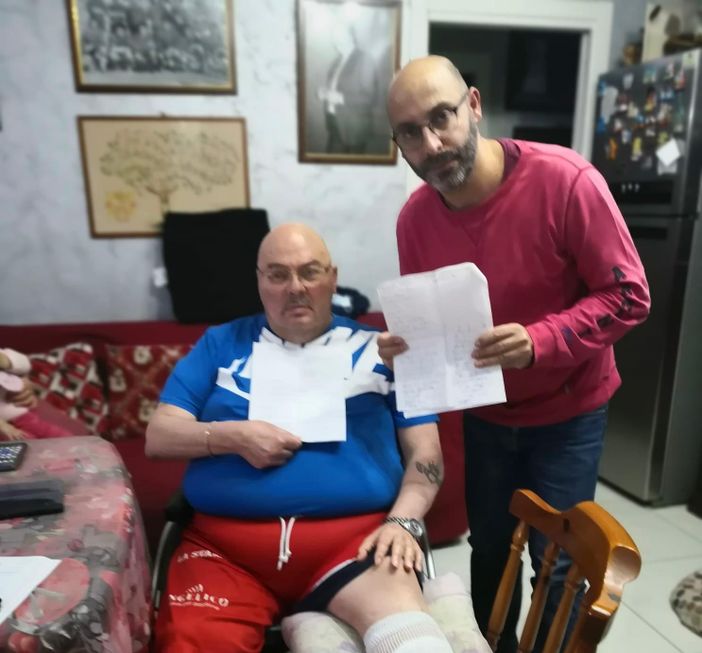 Mario D'Antino con Garcea