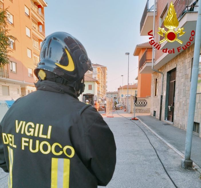 vigili del fuoco ad alpignano