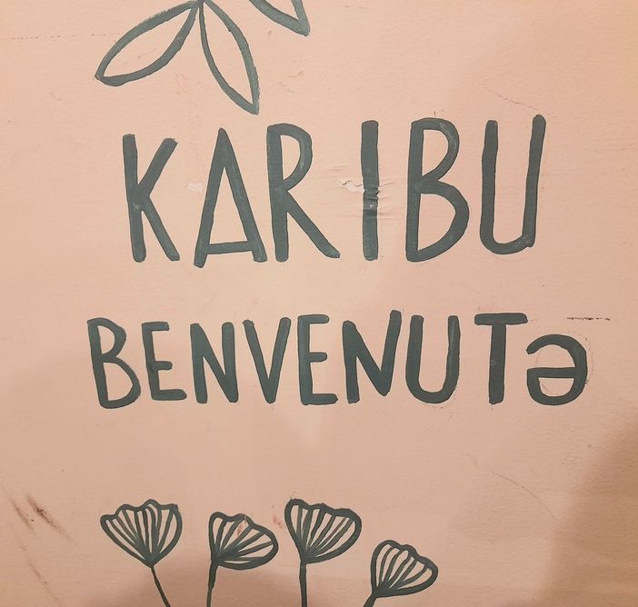 dettaglio dagli interni del locale