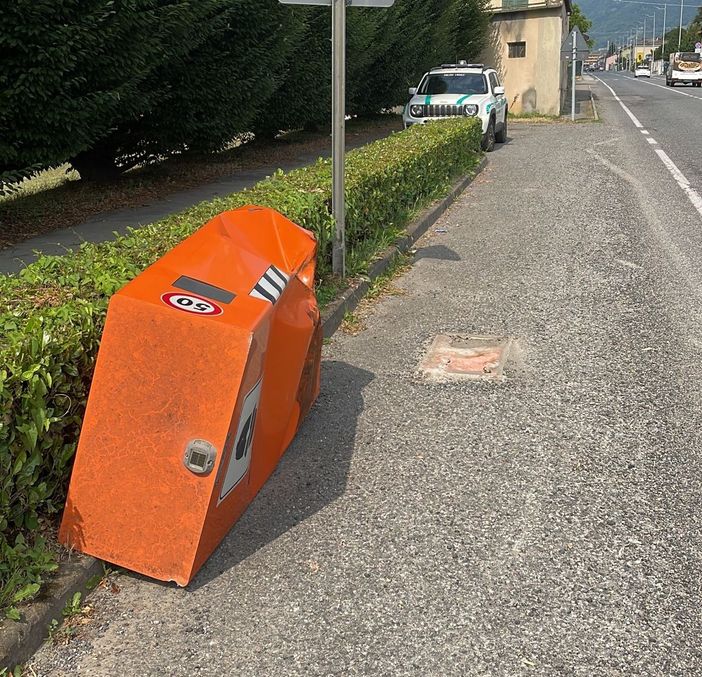 Il box abbattuto lo scorso luglio