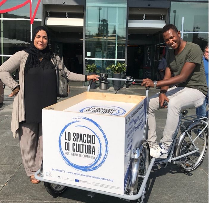 Nel cuore storico di Torino arriva la portineria di comunità su tre ruote Nel cuore storico di Torino arriva la portineria di comunità su tre ruote