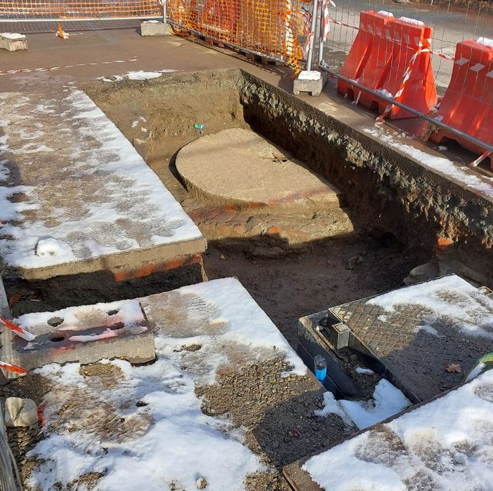 Il ritrovamento in via Marro a Pinerolo Il ritrovamento in via Marro a Pinerolo