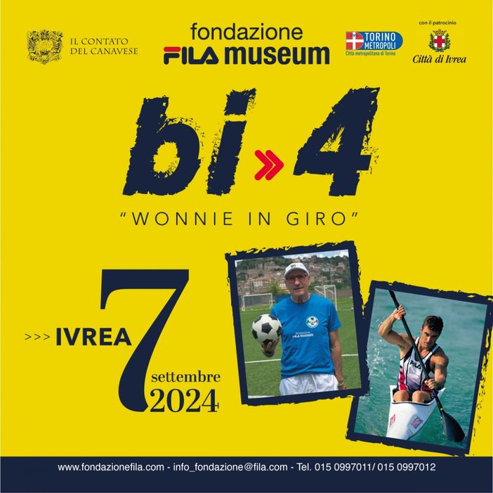 A Ivrea la quarta edizione di ‘Wonnie in giro’ per promuovere sport e cultura A Ivrea la quarta edizione di ‘Wonnie in giro’ per promuovere sport e cultura