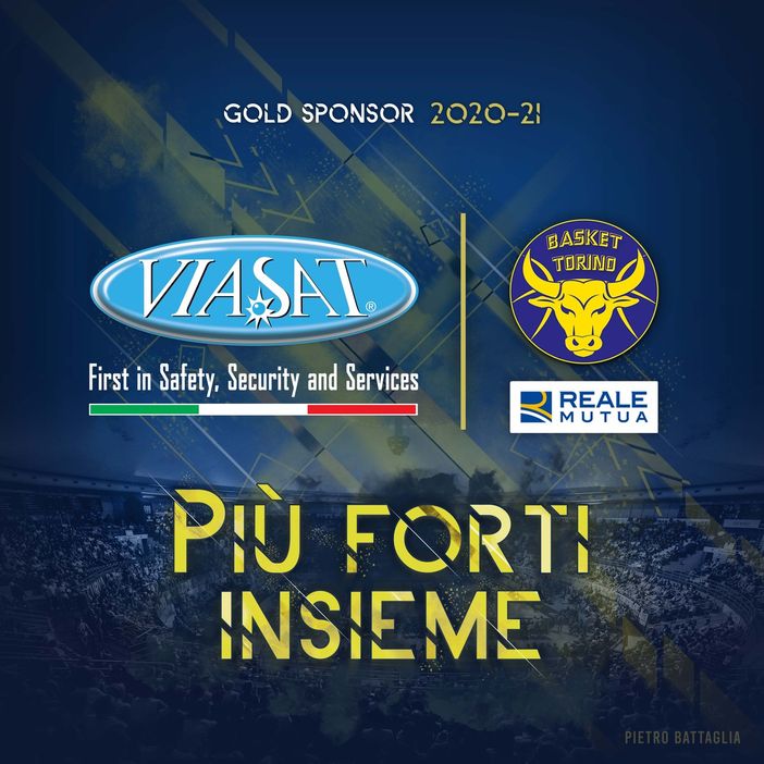 Reale Mutua Basket Torino: prosegue il viaggio con Viasat