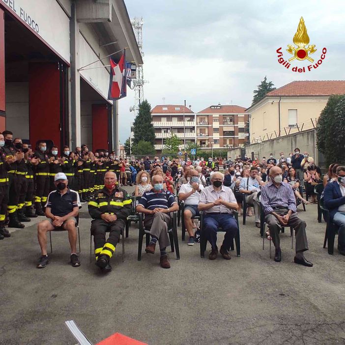 Rivarolo Canavese: inaugurata la nuova struttura per l'addestramento dei vigili del fuoco