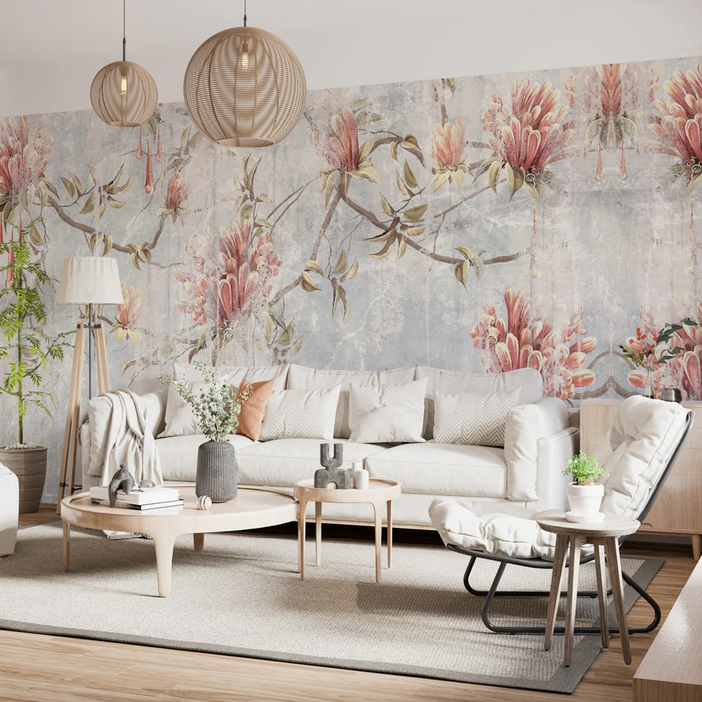 Carta da parati floreale: idee creative per il tuo spazio Carta da parati floreale: idee creative per il tuo spazio